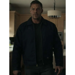 Reacher S02 Jack Reacher Black Jacket